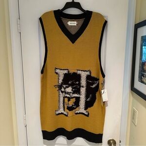 Honor The Gift Men's Yellow and Black Sweater Vest